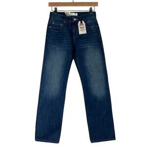 NWT Levi’s 514 Jeans Boys 12 Straight Leg Adjustable Waist Classiccore Normcore
